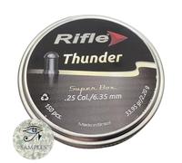 Sample - Rifle Field Thunder .25/6.35mm Airgun Pellets (Sample of 30 pellets) S424