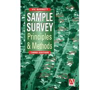 Sample Survey Principles and Methods: Methods and Principles
