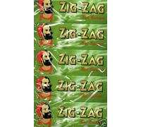 Sampler Pack - 5 Packets Zig Zag Green Standard size cigarette rolling papers
