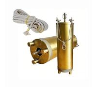 Sampling Bottle Kit, Brass Bottom Sampler for Fuel Tan, Includes 5/10/15/20m Rope, 500ml Container, Easy to Clean, Ideal for Analysis and ing