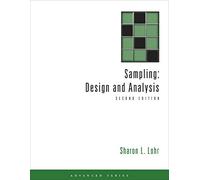 Sampling : Design and Analysis (Advanced Series)