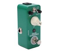 Sampling Effect Pedal, Metal Downsampling Guitar Pedal, Green Color - Wide Sampling Rate Range, Durable Metal Shell, for Bass Synthesizers and Audio Sources