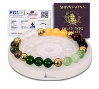 Sampurn Dhan Combo | Dhan Yog Bracelet with Selenite Plate | Manifest Wealth & Prosperity with Citrine, Jade, Tiger Eye & Pyrite Stones | Spiritual Bracelet for Men & Women | Ideal Gift Item