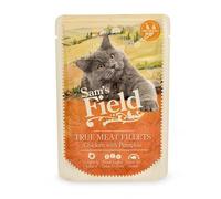 Sam's Field Wet Cat Food 24 Bags x 85g (Chicken and Pumpkin)