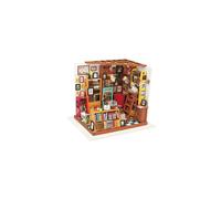 Rolife Sam’s Study Library DIY Miniature House Kit 3D Puzzle DG102