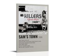 Sam's Town-the KillersWaterproof And Stain Resistant Decorative Paintings High-definition Posters Suitable for Multiple Scenarios in Living Rooms Bedrooms And OfficesFrame-style16x24inch(40x60cm)