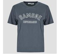 SAMSØE SAMSØE T shirt SACAMINO SS T-SHIRT in Blue EU M