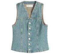 Samsøe Samsøe Women's Sabeth Denim Vest Caribbean Blue
