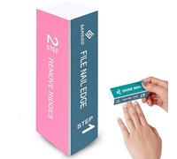 SAMSIDD 4 Sided Nail Buffing Block, Effortlessly Shape, Smooth, and Polish Nails. Removes ridges, Delivers a high-Gloss Shine. Perfect for Both Home and Salon use on Natural or Acrylic Nails.