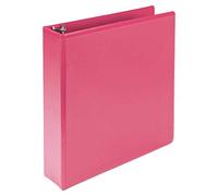 Samsill Plant-Based 2 Inch Durable Round Ring, Made in USA, View Binder, Eco-Friendly, USDA Certified Biobased, Single, Berry Pink