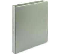 Samsill Plant Based Durable D-Ring Binders - 0.5 Inch 3 Ring Binder with 125 Sheet Capacity, Made in The USA Eco Friendly School and Office Supplies (Single, Sage)