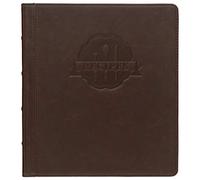 Samsill Recipe Binder 8.5x11, 3 Ring Recipe Book Binder to Hold All Your Recipes and Recipe Cards, Family Recipe Binder Bold Design (1", Brown Utensil)