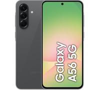 SAMSNG A56 5G, Android Smartphone, 128GB Storage, 8GB RAM, Awesome Lightgray, 6x OS Upgrades, Large Display, Long Battery Life (Graphite) Grey