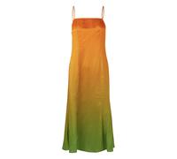 SAMSOE SAMSOE gradient silk dress - Orange S-M