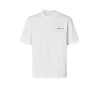 SAMSOE SAMSOE Saflorian graphic-print cotton T-shirt - White S