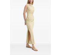SAMSOE SAMSOE Sahira cowl-neck side-split dress - Neutrals XS-S-M-L