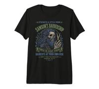 Samson Barbershop Funny Christian Premium T-Shirt