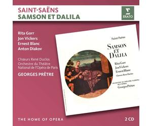 Samson et Dalila - R. Gorr,J. Vickers,E. Blanc,G. Pretre,OOP Doppel CD NEW