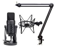 Samson G-Track Pro USB Microphone + SP04TB Spider Black + keepdrum Joint Tripod