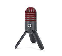 SAMSON Meteor Mic USB Studio Microphone, Titanium Black/Red - Limited Edition