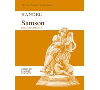Samson. Mixed Choir And Accomp.. Score: An Oratorio for Solists (3 Sopranos, Alto, 2 Tenors, 2 Basses; or Soprano, Alto, Tenor and Bass), Mixed Chorus ... Choral Edition (Novello Handel Edition)