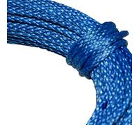 Samson Premium Amsteel Blue Rope 1/8" Multiple Colors, Multiple Lengths, Strong Dyneema Fiber 2,300lb tensile Strength, Torque Free, Low Stretch, 12 Strand, Easy to Splice (1/8" x 50', Blue)