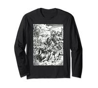 Samson Rending the Lion Albrecht Durer Gothic Medieval Art Long Sleeve T-Shirt