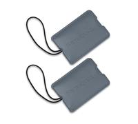 Samsonite 2-Pack Vinyl ID Tags, State Blue, Slate Blue, Samsonite Vinyl Id Tags