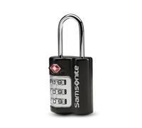 Samsonite 3-Dial Combination Lock TSA Approved Travel Lock Black