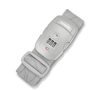 Samsonite 3-Dial Combination Lock, TSA Approved Travel Lock, Light Grey, Light Grey, Samsonite Lock and Security Accessories