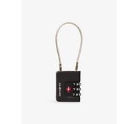 Samsonite Accessories Samsonite Accessories Ta Revolution Three-Dial Tsa Cable Lock Black