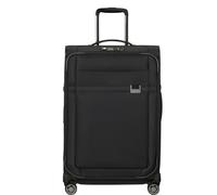 Samsonite Airea 67cm 4-Wheel Expandable Medium Suitcase Black- Super Lightweight