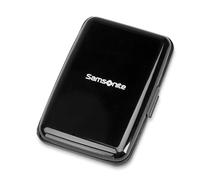 Samsonite® Aluminum RFID Wallet, Black, Black, Modern