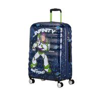 Samsonite American Tourister Wavebreaker Disney - Buzz Lightyear Hard Shell Suitcase Large (77 cm), Travel Suitcase, TSA Lock, 4 Wheels, 96 L, 4.2 kg