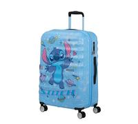 Samsonite American Tourister Wavebreaker Disney - Stitch Hard Shell Suitcase Large (77 cm), Travel Suitcase, TSA Lock, 4 Wheels, 96 L, 4.2 kg - Stitch Universe