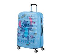 Samsonite American Tourister Wavebreaker Disney - Stitch Hard Shell Suitcase Medium (66 cm), Travel Suitcase, TSA Lock, 4 Wheels, 64 L, 3.6 kg - Stitch Universe