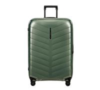 Samsonite Attrix Spinner Check-in Suitcase, 75 cm | Green, hardside suitcase, 75H x 51W x 30D cm, 97 L, 2.9 kg, with Roxkin material and smooth-rolling spinner wheels