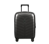 Samsonite Attrix - Spinner S, Expandable Hand Luggage, 55 cm, 38/44 L, Black (Anthracite)