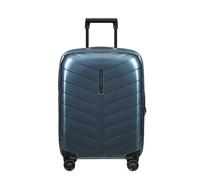 Samsonite Attrix 4 wheels Cabin trolley 55 cm with expansion pleat blue