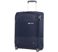 Samsonite Base Boost Cabin Case, 55 cm | Blue, softside suitcase, 55H x 40W x 20D cm, 41 L, 2 kg, with TSA lock and front pocket with quick access