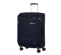 Samsonite Base Boost Facelift - Softside Suitcase 66 cm Medium, Check-in Suitcase, TSA Lock, Lightweight & Expandable, 67.5/73.5 L, Navy Blue