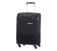 Samsonite Base Boost Spinner Cabin Suitcase, 55 cm | Black, softside suitcase, 55H x 35W x 20D cm, with TSA lock and smooth-rolling spinner wheels