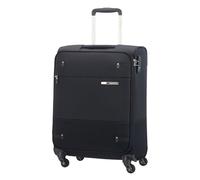 Samsonite Base Boost Spinner Cabin Suitcase, 55 cm | Black, softside suitcase, 55H x 40W x 20D cm, 39 L, 2 kg, with TSA lock and smooth-rolling spinner wheels
