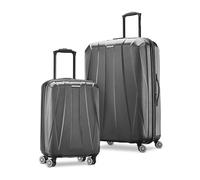 Samsonite Centric 2 Hardside Expandable Luggage with Spinner Wheels, Black, 2-Piece Set (20/24), Centric 2 Hardside Expandable Luggage with Spinners