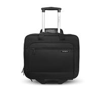 Samsonite® Classic 2-Wheeled Polyester Business Case With 15.6" Laptop Pocket, 9-1/16"H x 16-9/16"W x 13-3/8"D, Black