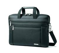 Samsonite Classic Business 15.6 Laptop Shuttle, Black, 16", Classic Laptop Slim Briefcase