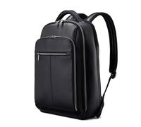 Samsonite Classic Leather Backpack Black One Size