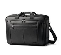 Samsonite Classic Three Gusset 15.6-Inch Briefcase, Black, Unisex Adult, Utility, 15.6-Inch Laptop Briefcase