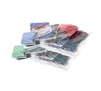 Samsonite Compression Packing Bags, Clear, 12-Piece Kit (2-Pouch/4-Carry-On/4-Large/2-X-Large, Compression Packing Bags