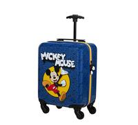 Samsonite Daydream Disney - Mickey Mouse Kids Suitcase 45 x 33 x 20 cm, 24 L - Hard Shell Hand Luggage Trolley, Suitable for Most Airlines incl. EasyJet - with 4 Wheels - Mickey Happy